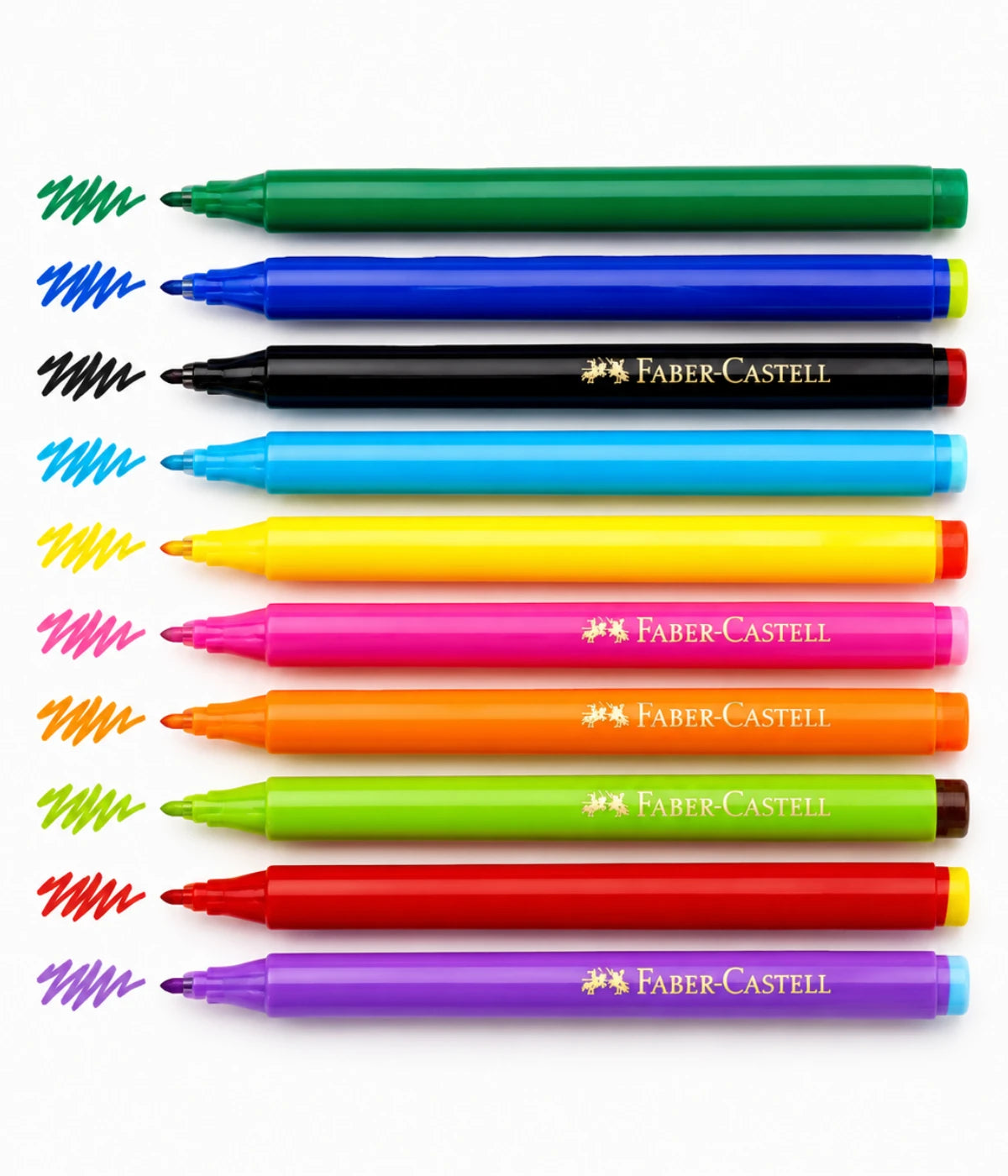 Canetinhas Mágicas Faber-Castell 10 Cores + 2 Canetas Mágicas