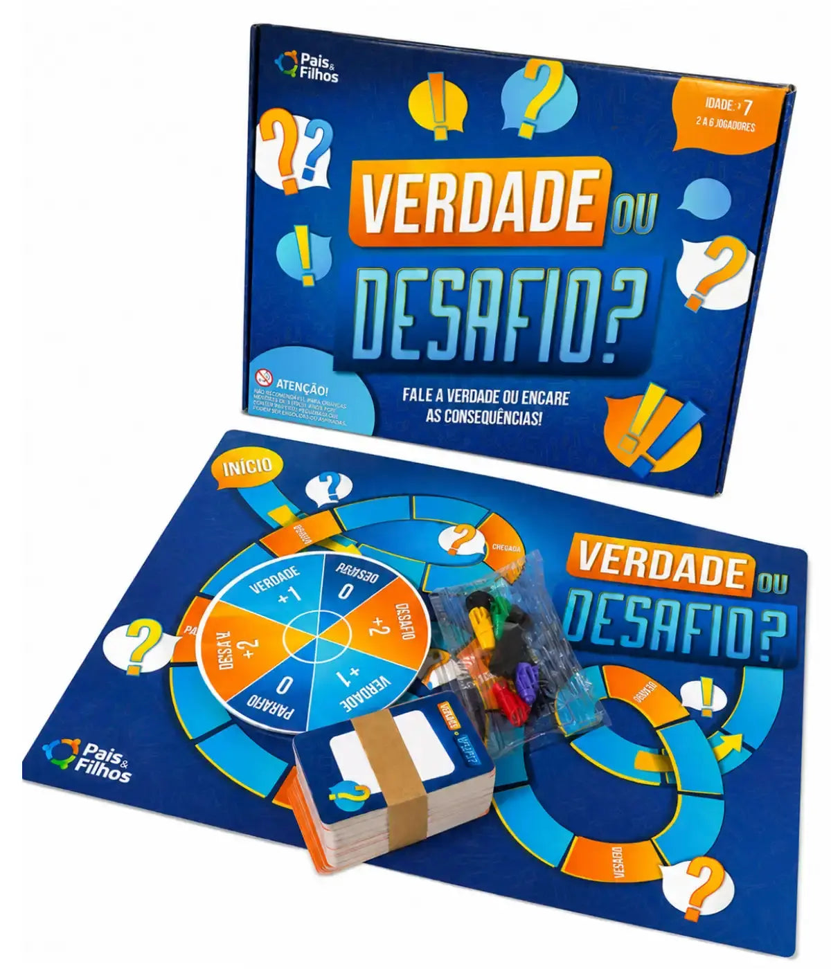 Jogo Quem É Você cara a cara Pais E Filhos Infantil Townbrink Studio Criativo