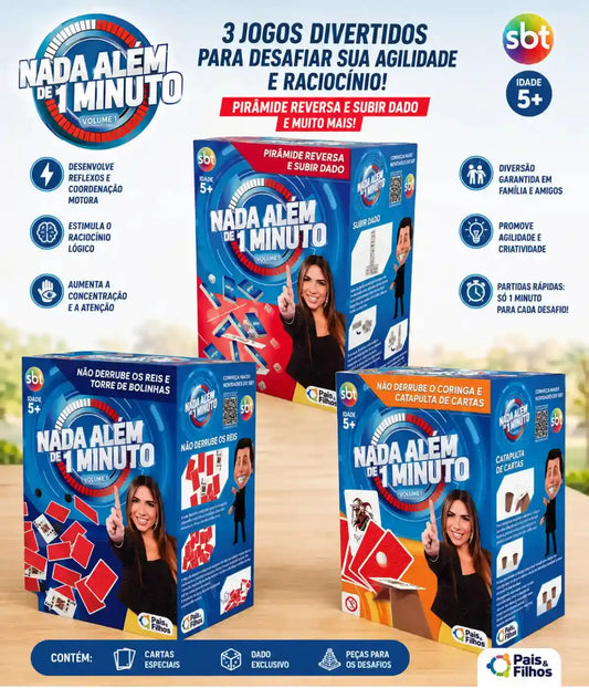 Nada Além de 1 Minuto – Pirâmide reversa e Subir dados Townbrink Studio Criativo