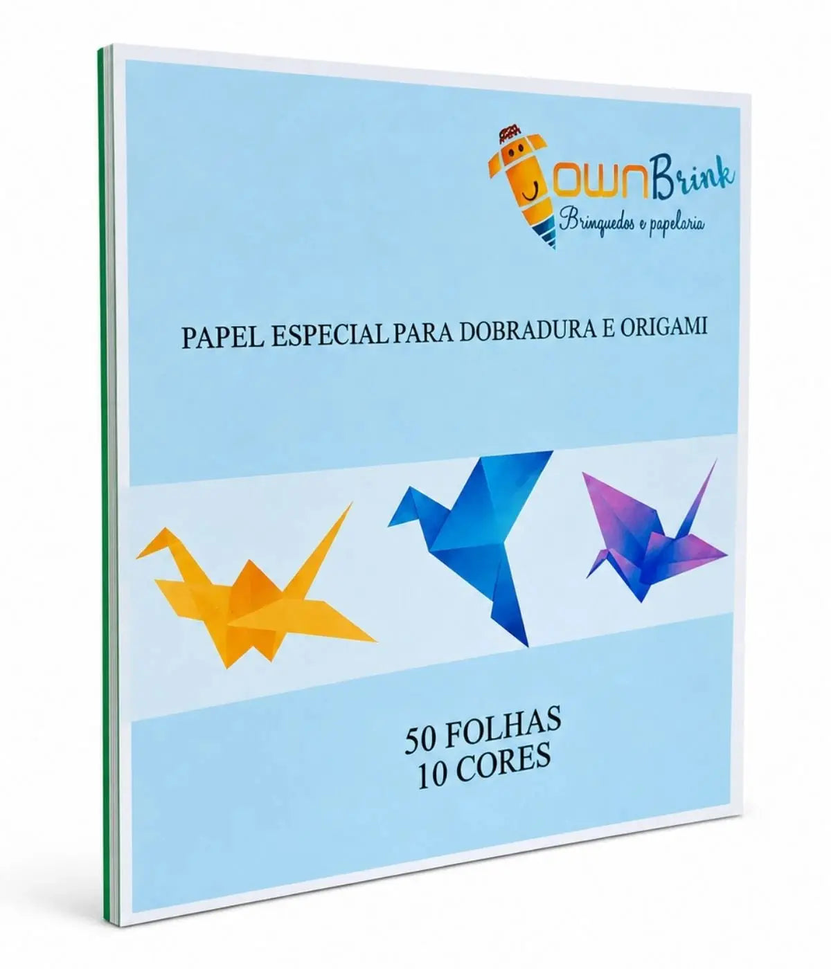 Livros e papéis para dobradura presenteavel, colorir e criar Townbrink Studio Criativo