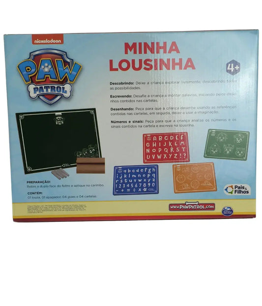 Brinquedo Lousinha Patrulha Canina Infantil Pais E Filhos Townbrink Studio Criativo
