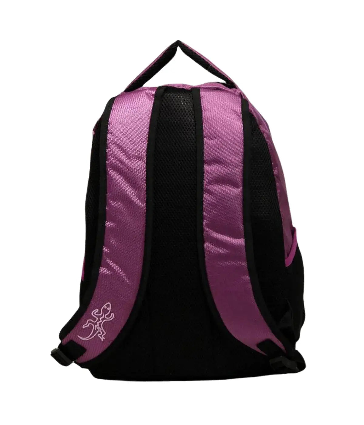 Mochila Escolar Yes Lovely Girl Preta e Lilás Juvenil Townbrink Studio Criativo