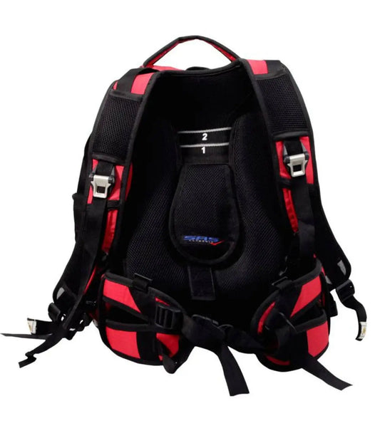 Mochila Camping Yes Ortopédica Vermelha Trilha Ajustável Townbrink Studio Criativo