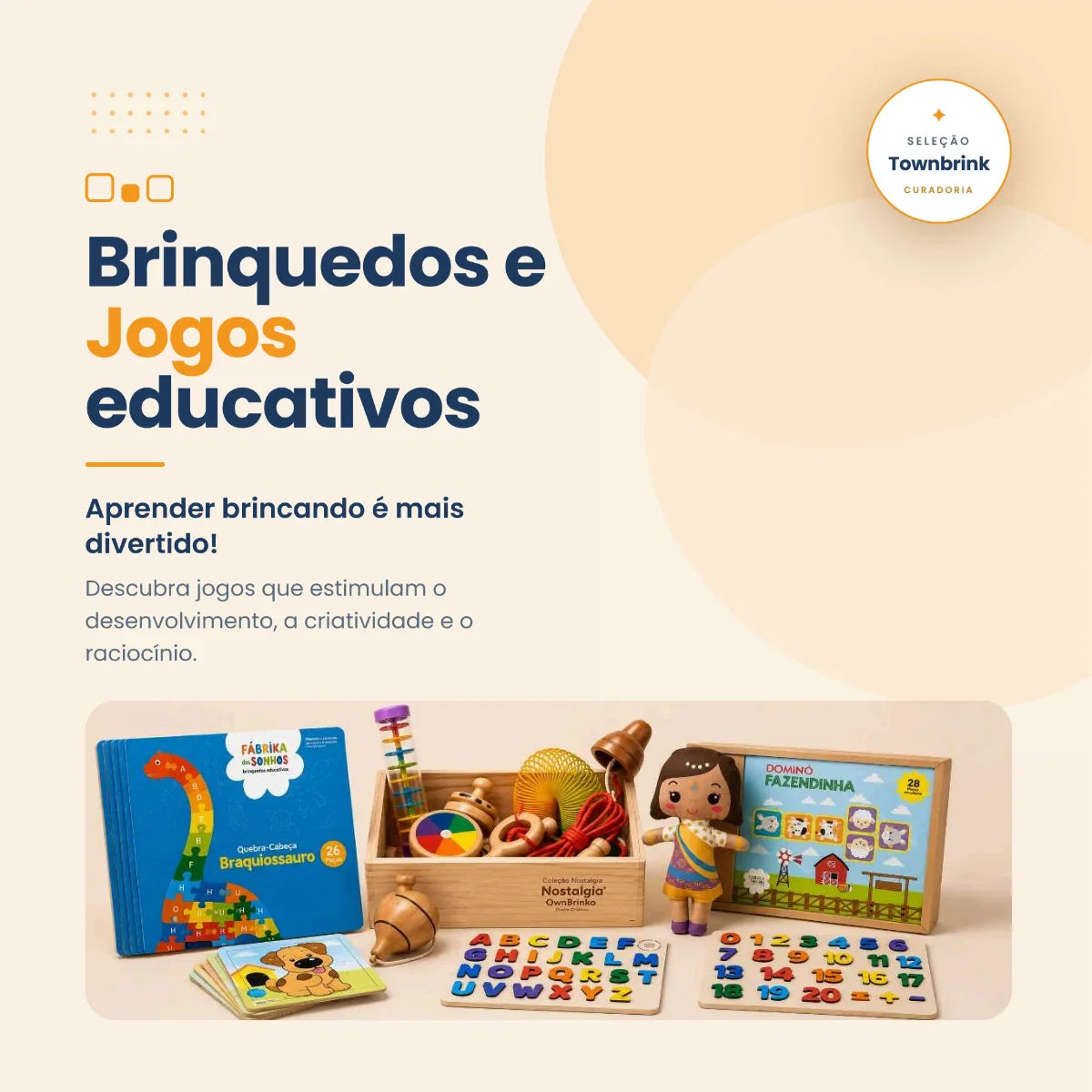 Brinquedos e Jogos Educativos
