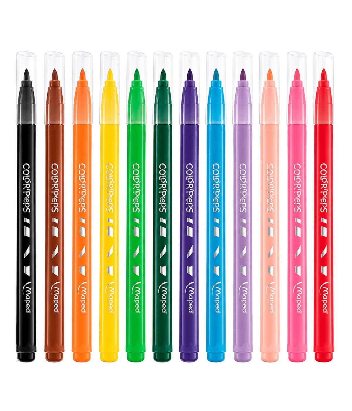 Canetinha Hidrográfica Maped Color Peps Ocean 12 Cores