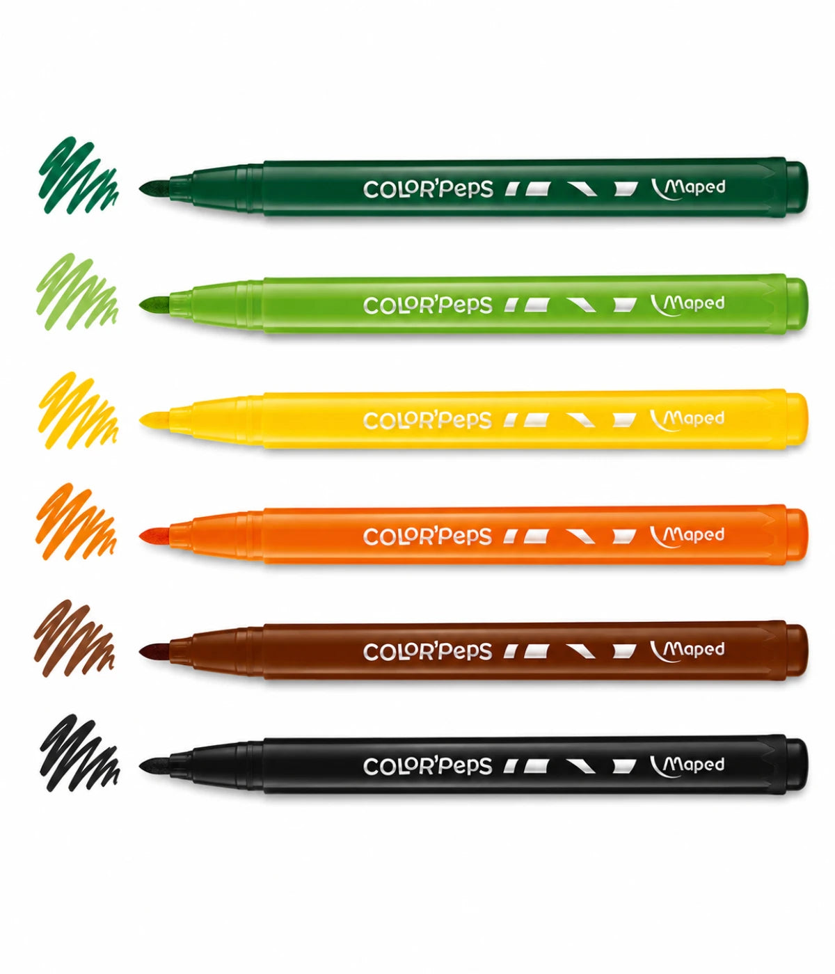 Canetinha Hidrográfica Maped Color Peps Ocean 12 Cores