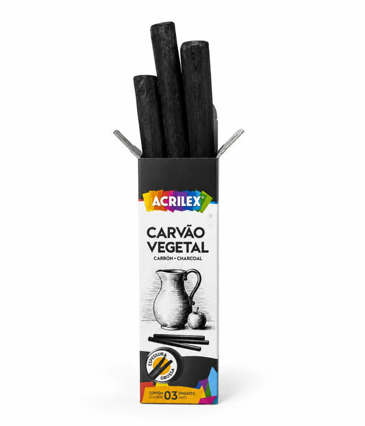 Carvão Vegetal Acrilex