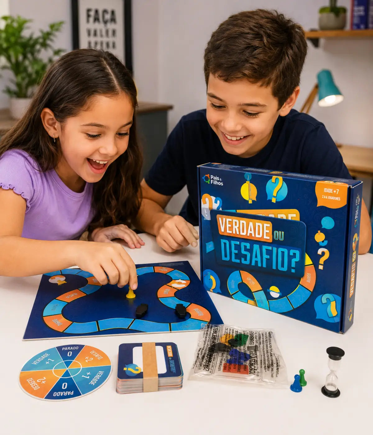 Jogo de cartas verdade ou desafio