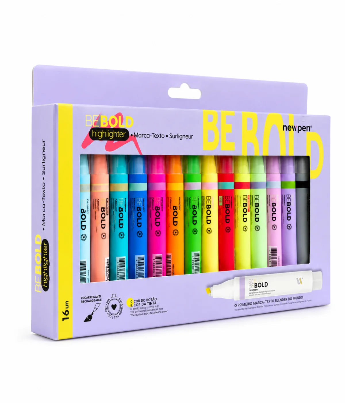 Kit De Canetas Perfumadas Marca Texto Bebold Newpen