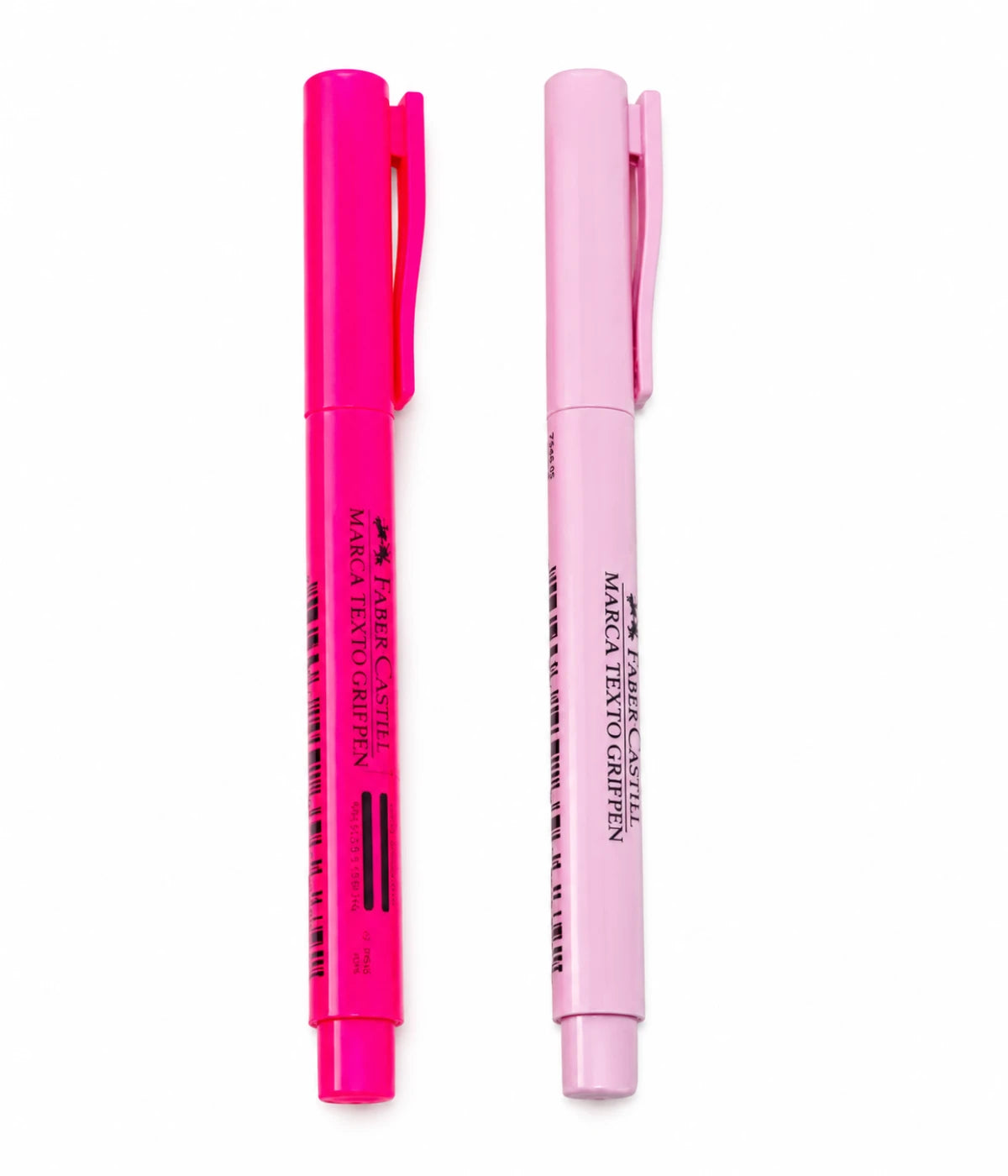 Marca Texto Rosa Faber Castell Grifpen Kit 2 Unidades