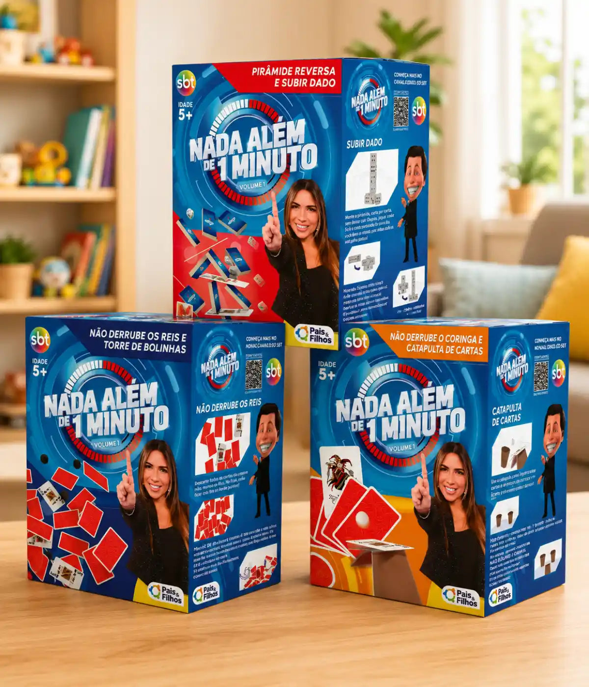 Nada Além de 1 Minuto – Pirâmide reversa e Subir dados
