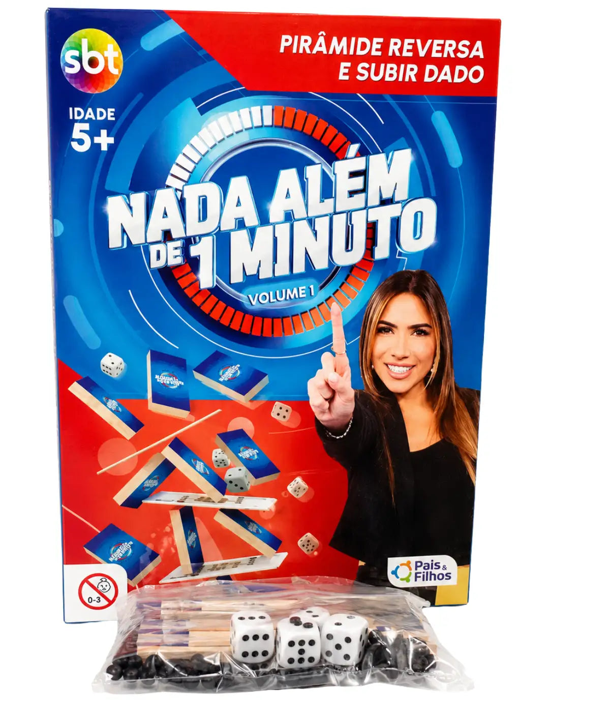 Nada Além de 1 Minuto – Pirâmide reversa e Subir dados