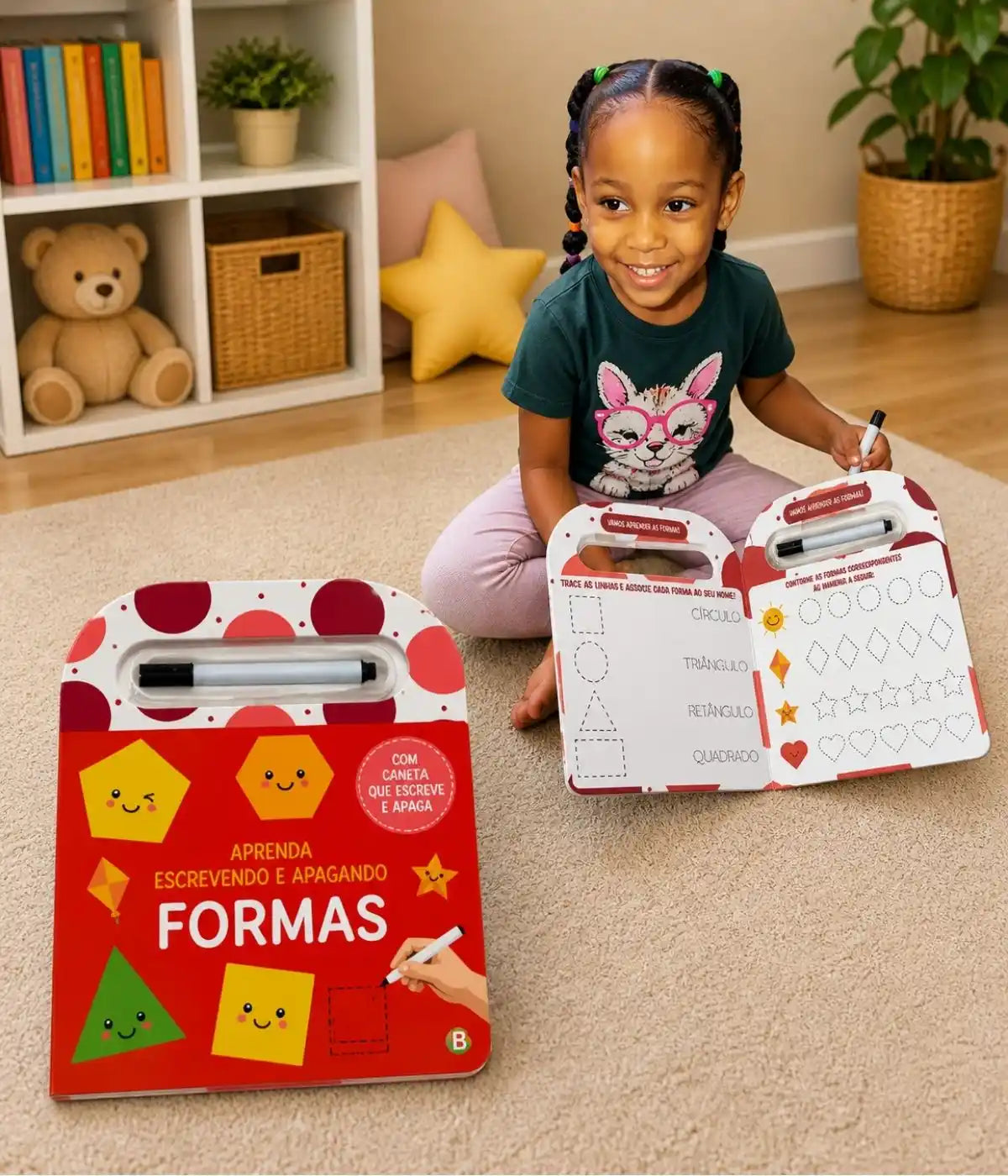 Kit Alfabetização Infantil 4 Ítens Interativos e Educativos Matemática