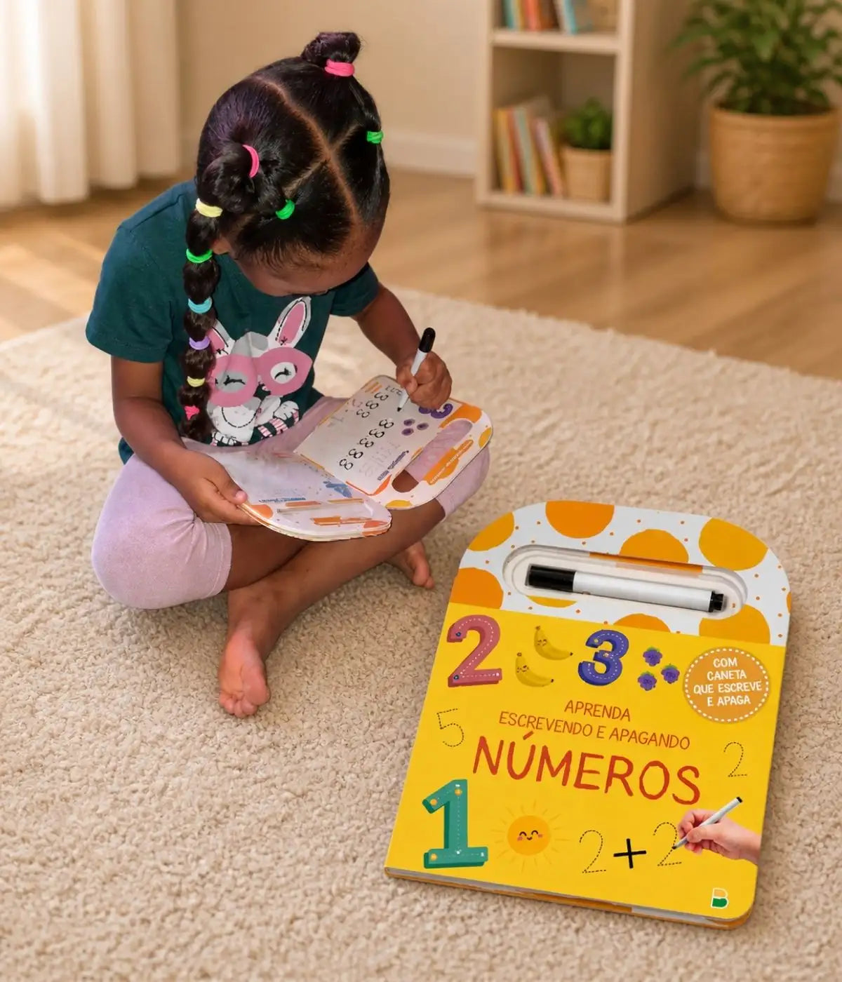 Kit Alfabetização Infantil 4 Ítens Interativos e Educativos Matemática