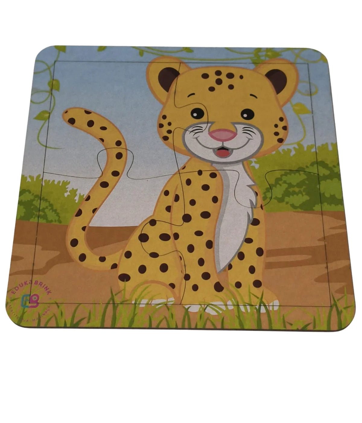 Kit 4 Quebra-cabeças Animais Infantil 4 Peças