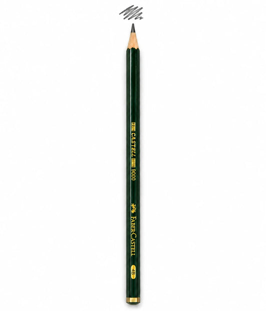Lápis 4B para desenho Eco lápis grafite preto Faber Castell