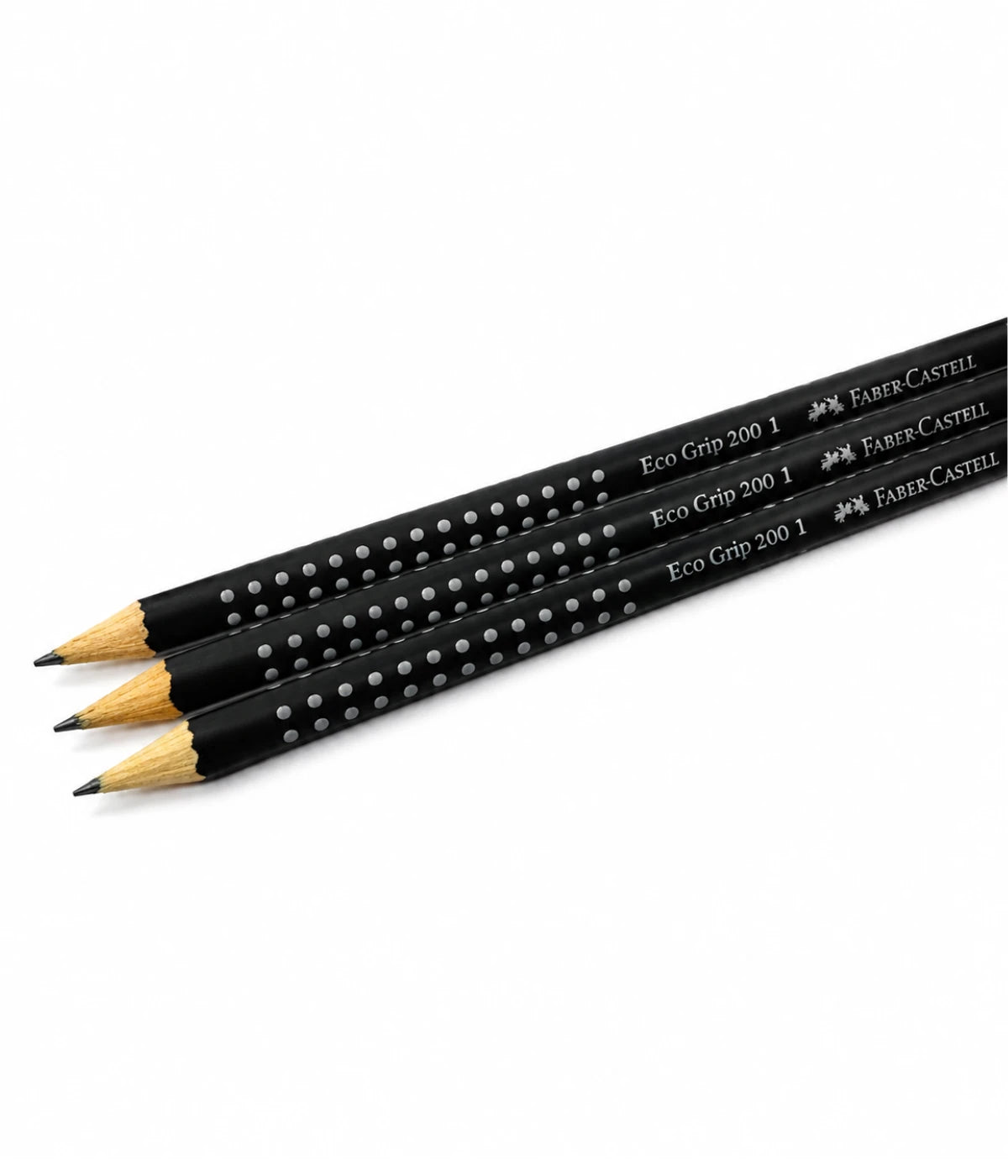 Lápis de escrever triangular com Grip preto n2 Faber Castell