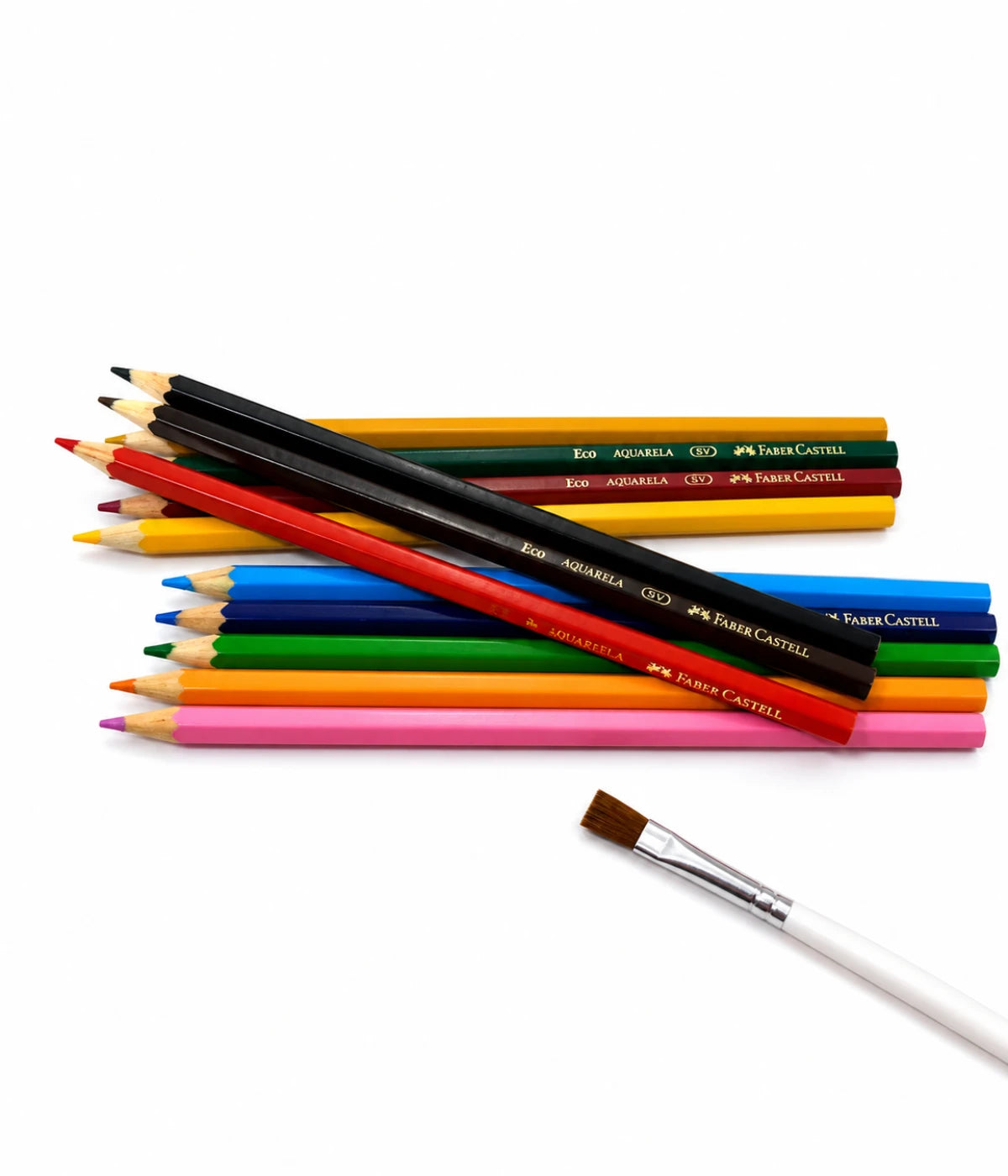 Lápis Aquarela 12 Cores Faber Castell - Lápis Aquarelável