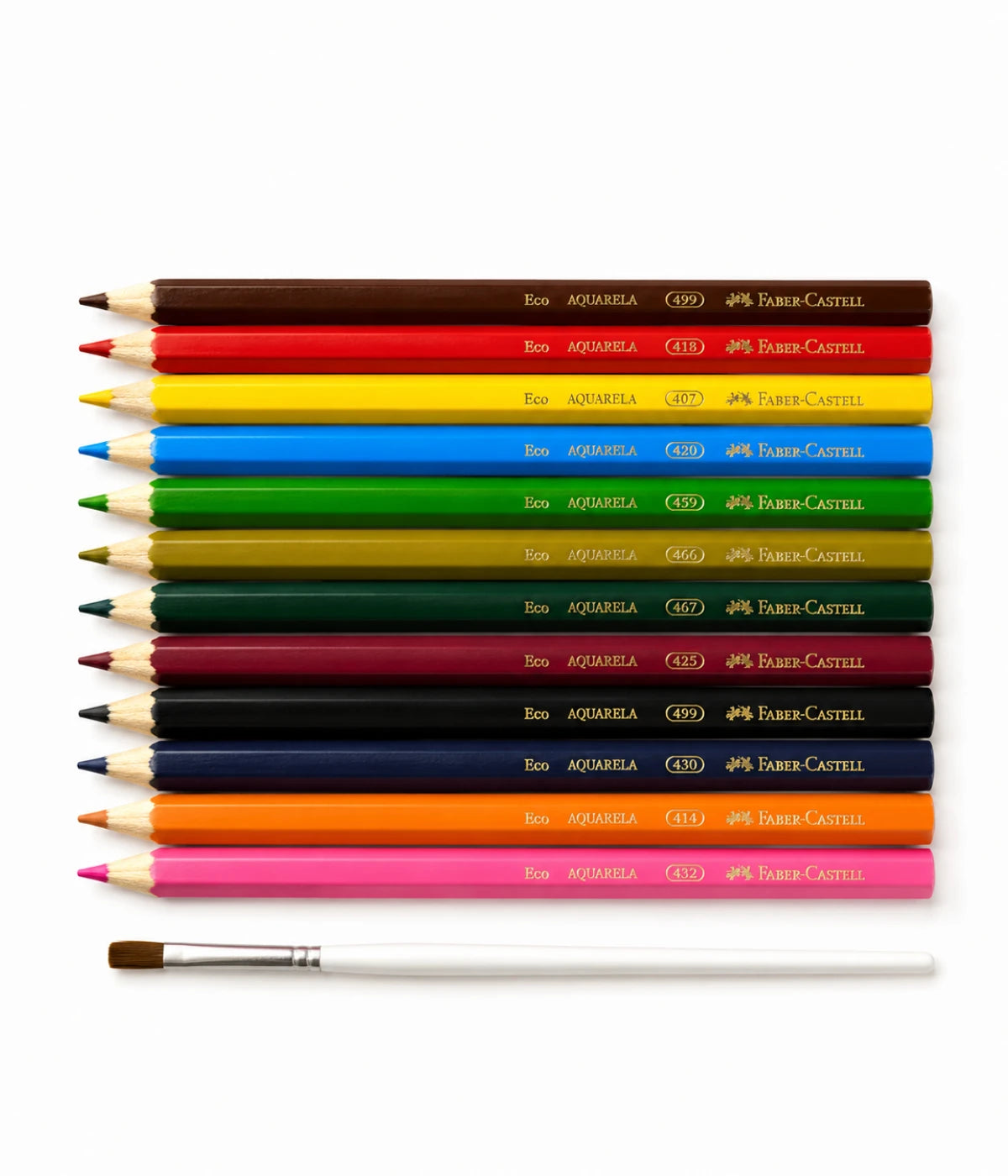 Lápis Aquarela 12 Cores Faber Castell - Lápis Aquarelável