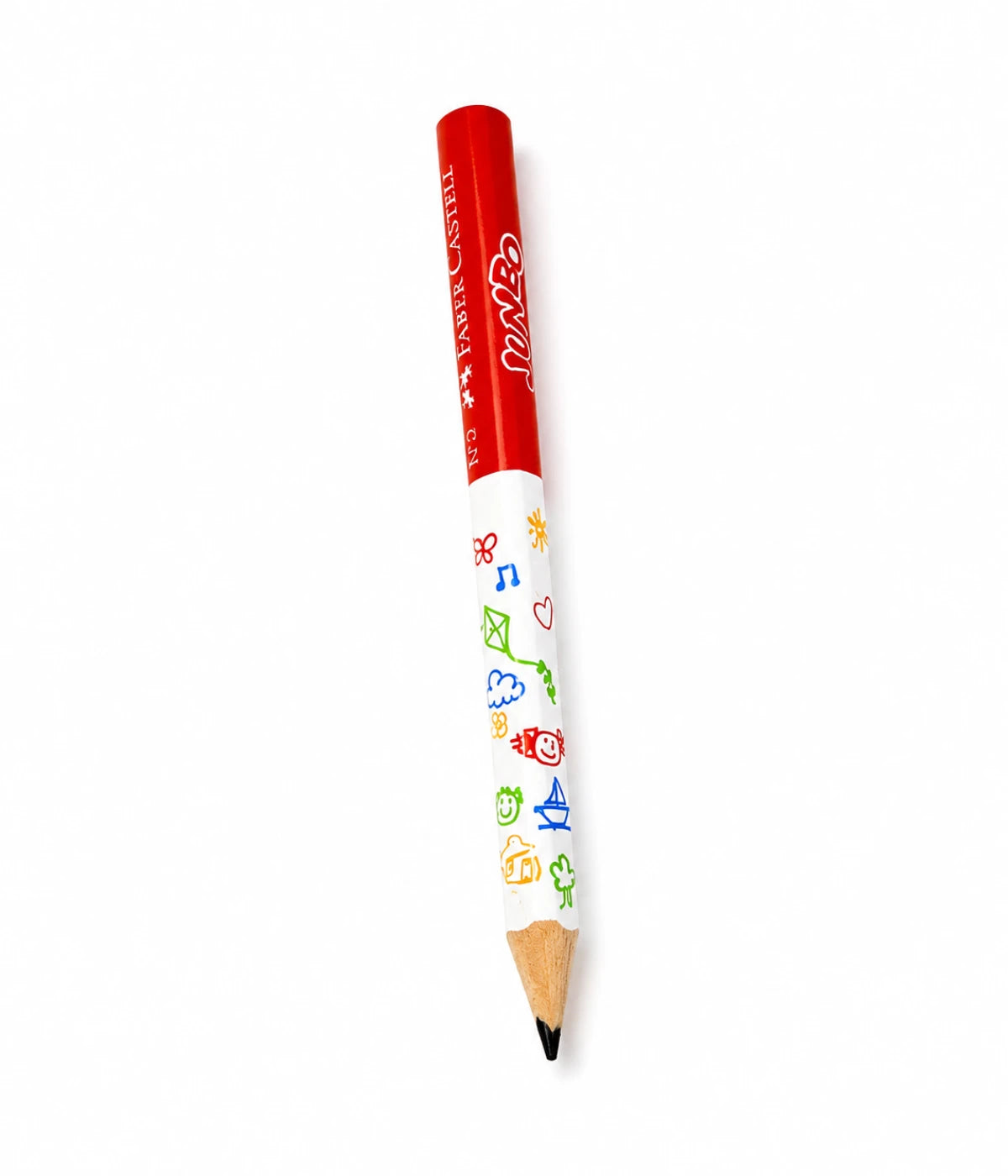 Lapis de cor triangular Jumbo Faber Castell
