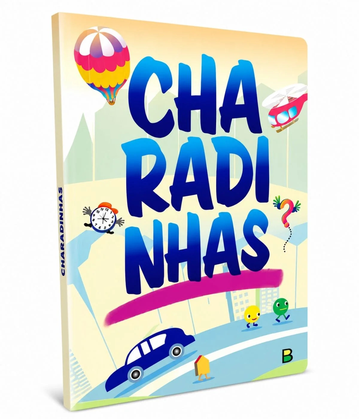 Kit presente com 5 Livros de piadas e charadas infantis