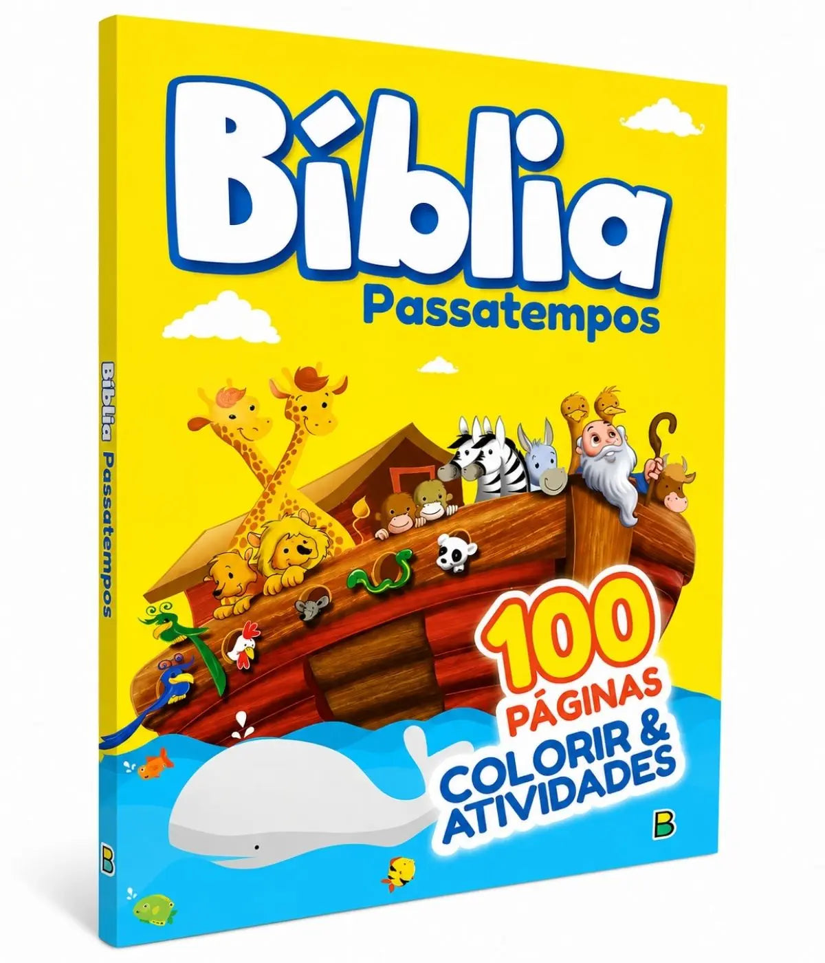 Presente Kit 6 Livros Infantil História Bíblica Interativo