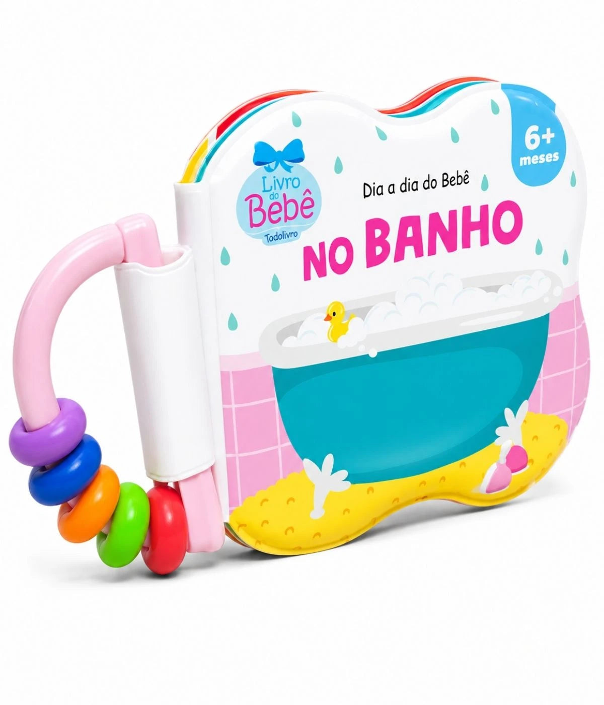 Kit presente 5 livros para bebê interativo e educativo