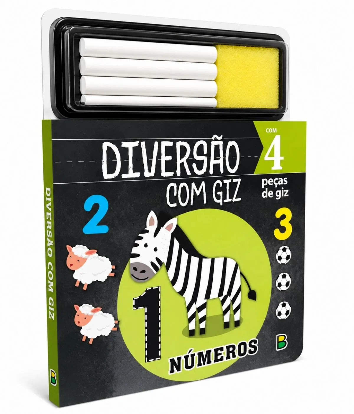 Kit Com 4 Livros Para Alfabetização Escrevendo Com Giz