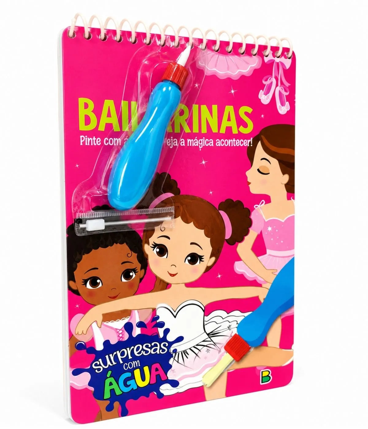 Kit presente interativo para meninas 5 livros de princesas +3anos
