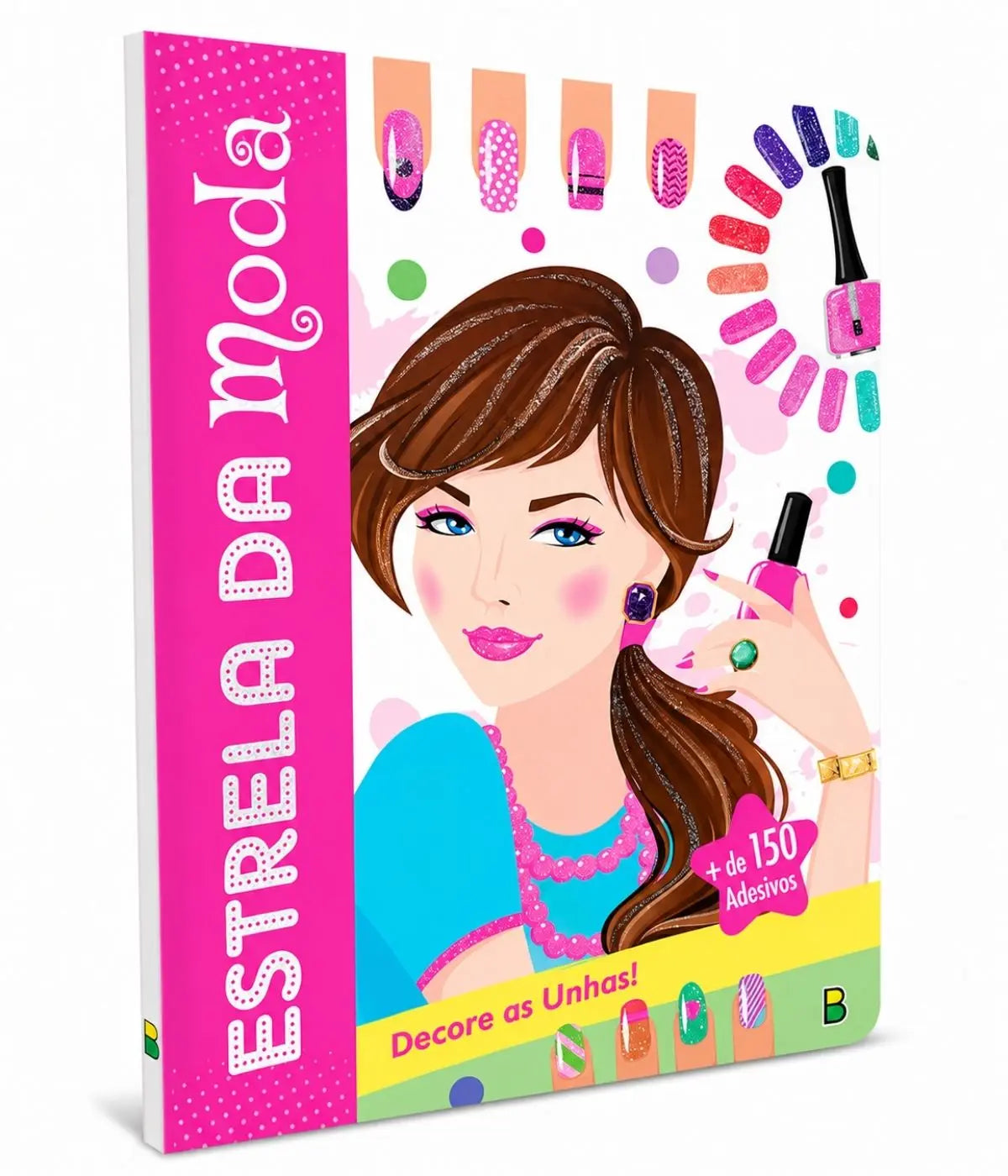 Kit presente 4 livros infantil interativo para meninas +6 anos