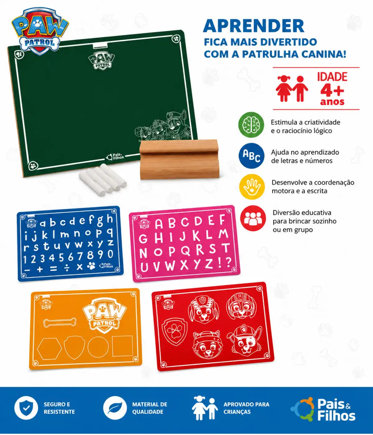 Brinquedo Lousinha Patrulha Canina Infantil Pais E Filhos