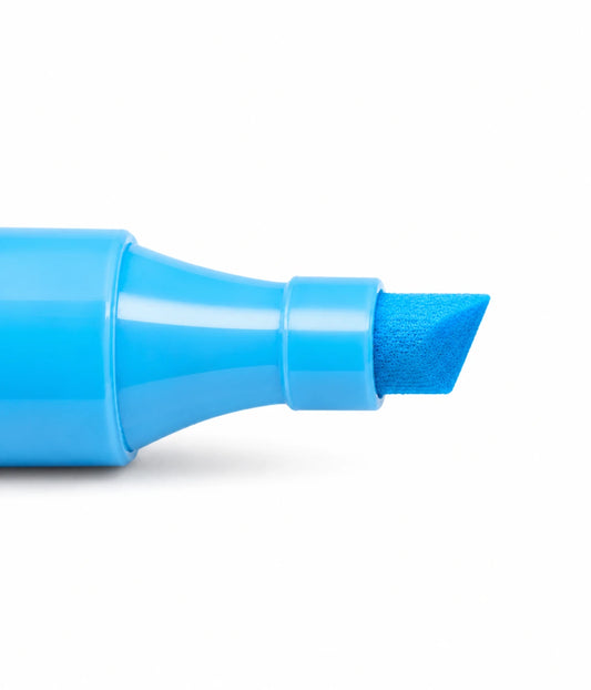 Marca Texto Azul MasterPrint MP612 Traço 4mm