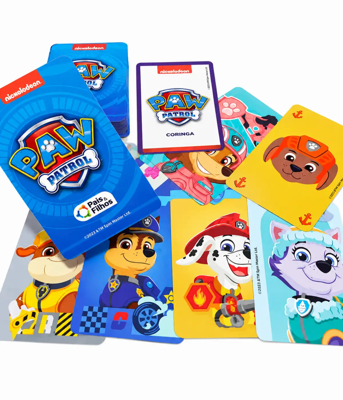 Jogo Rouba Monte Patrulha Canina Infantil +3 Anos