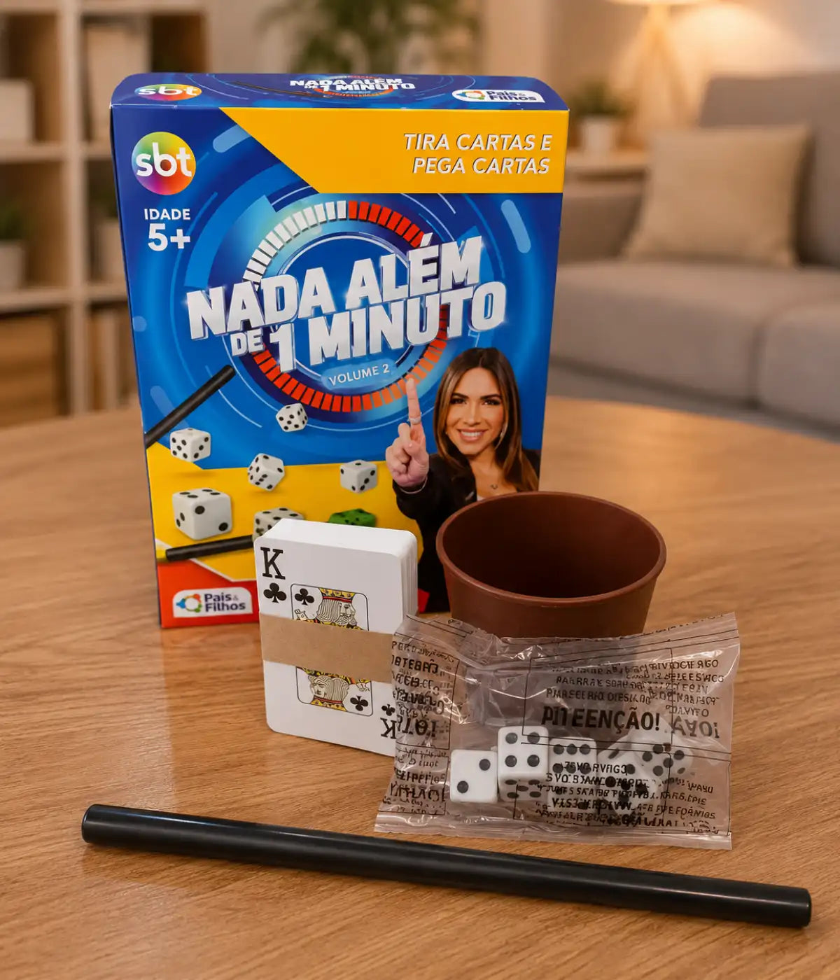 Nada Além de 1 Minuto – Tira cartas e pega cartas